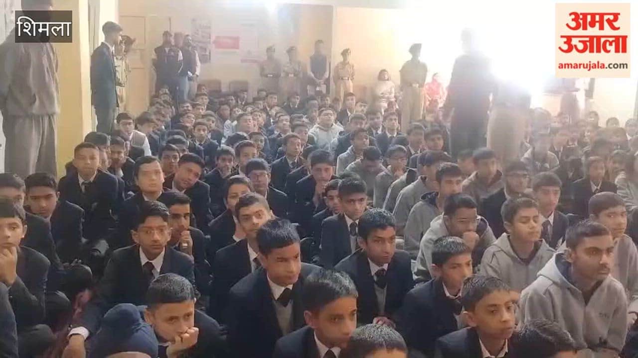 Shimla Police ki Paathshala Program Organized at DAV Public School Totu