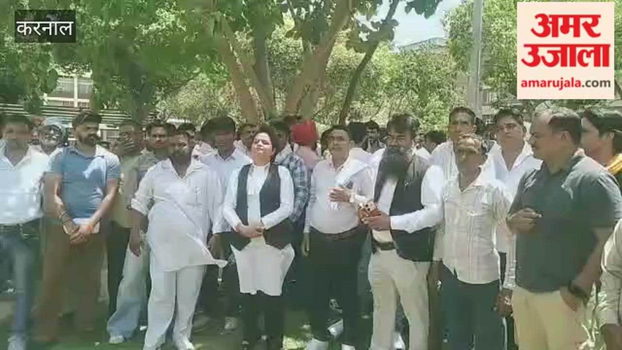 People belonging to the Scheduled Castes staged a protest in Karnal