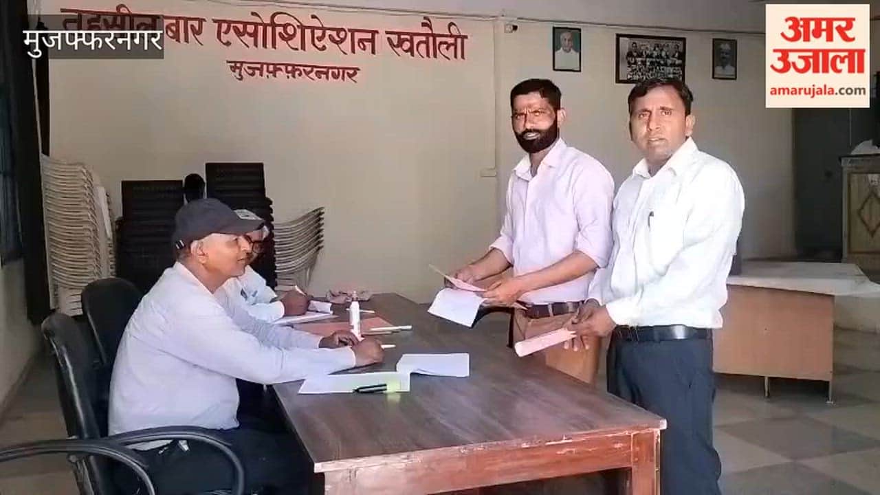 Muzaffarnagar: Voting in Khatauli Tehsil Bar Association elections