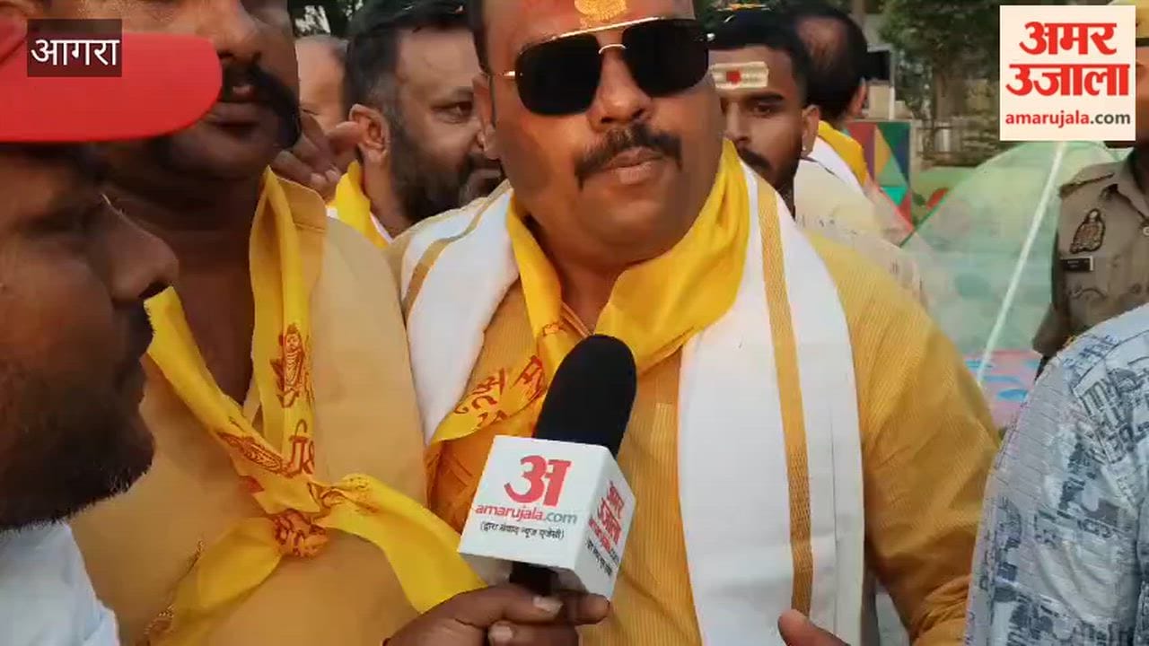 Parashurama Procession was taken out with great pomp and show in Agra