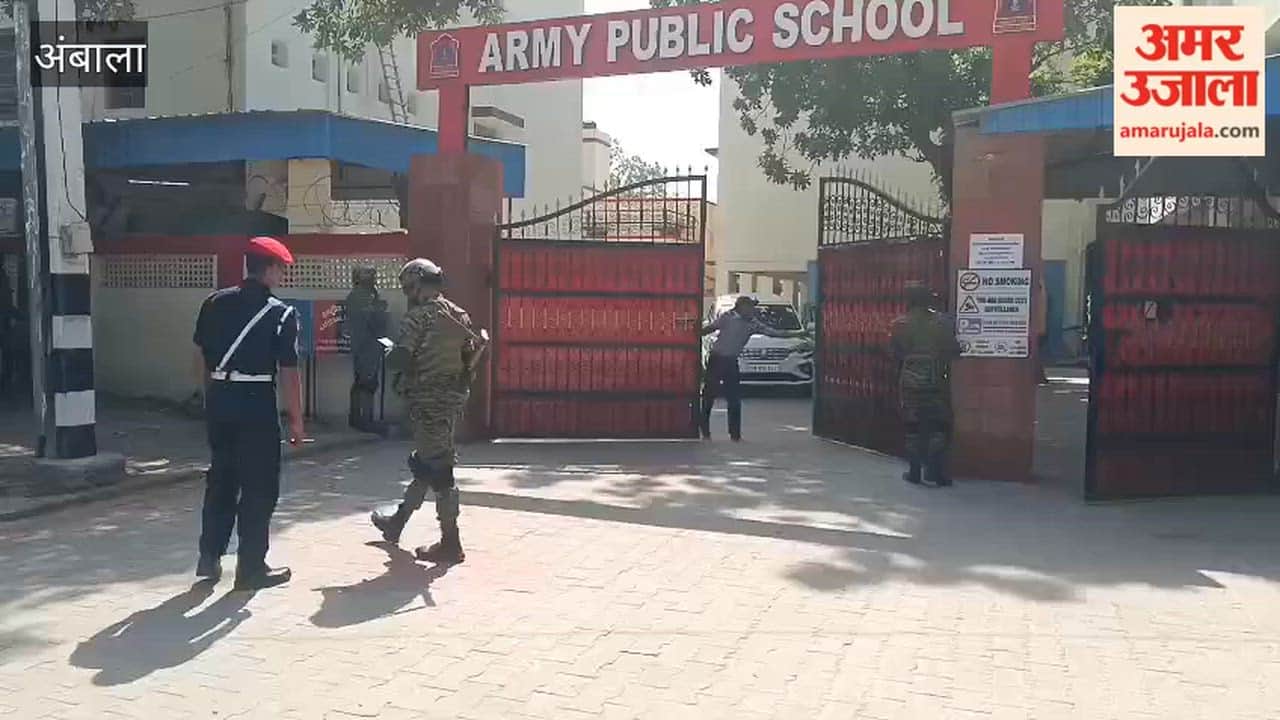 Seven schools in Ambala—including Army Public School and KV-1 receive threats via email.