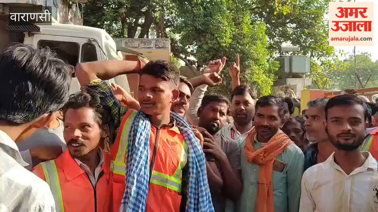Sanitation Services Grind Halt in Varanasi Employees Facing Two Months of Unpaid Wages Go on Strike