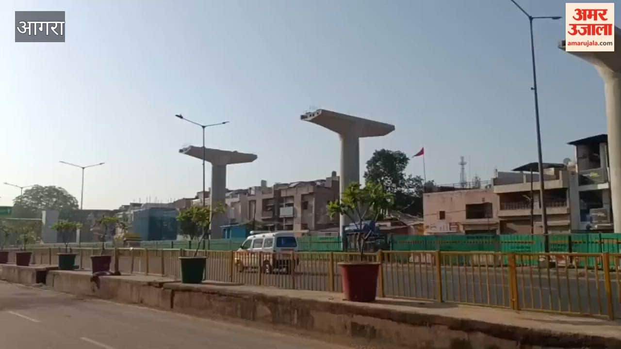 Agra Metro Second Corridor Construction Fast-Tracked Track Expected to Complete by December