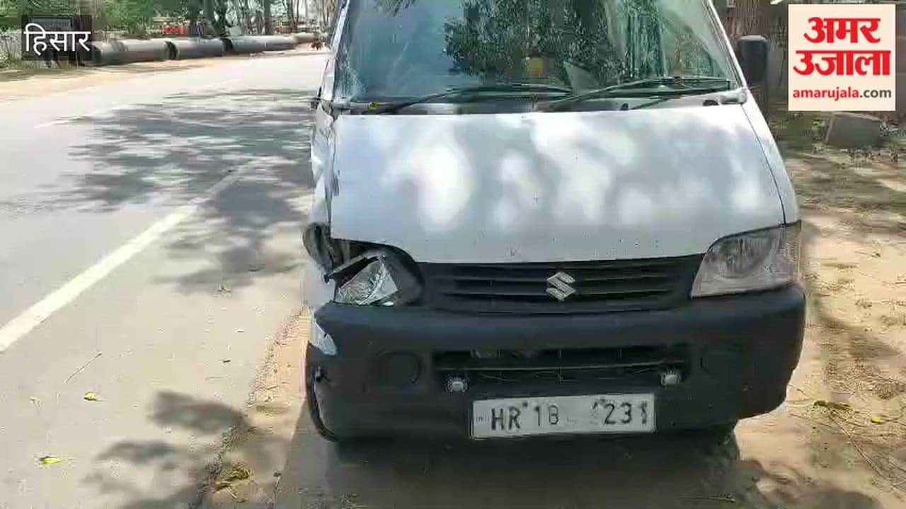 Speeding Van Strikes Motorcyclist and Pedestrians in Hisar; One Dead, Three Injured