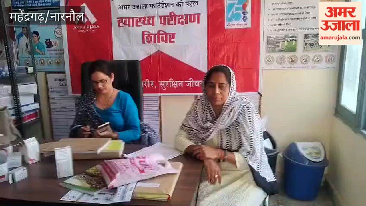 Health Check-up Camp in Narnaul; Health Camp Organized in Uninda; 49 Examined