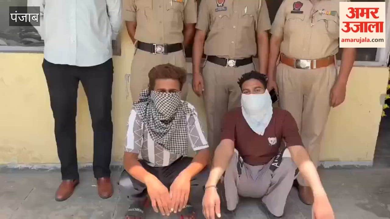 Two individuals traveling in an XUV arrested in Moga with 59 kg of poppy husk.