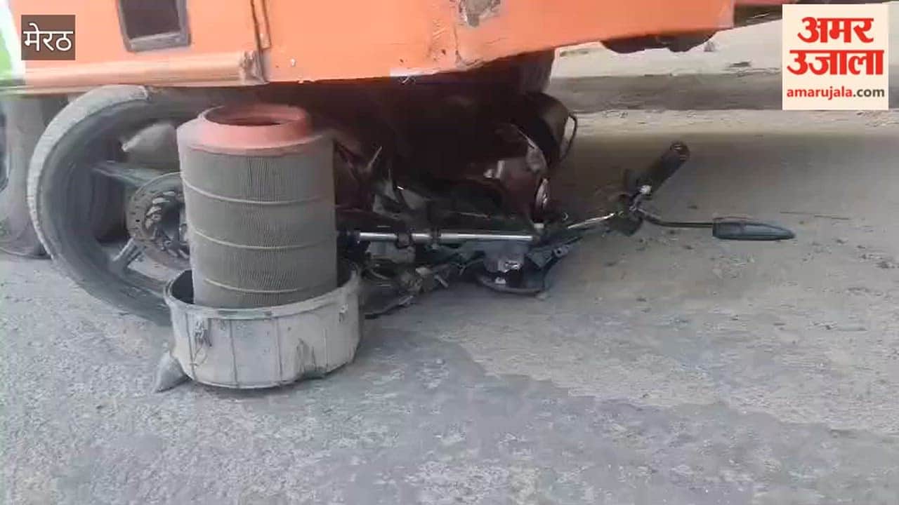 Roadways Bus Runs Over Biker; Condition Critical