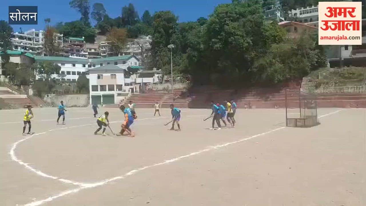 Solan: Trials for the Under-16 Hockey Team Held at Thodo Ground