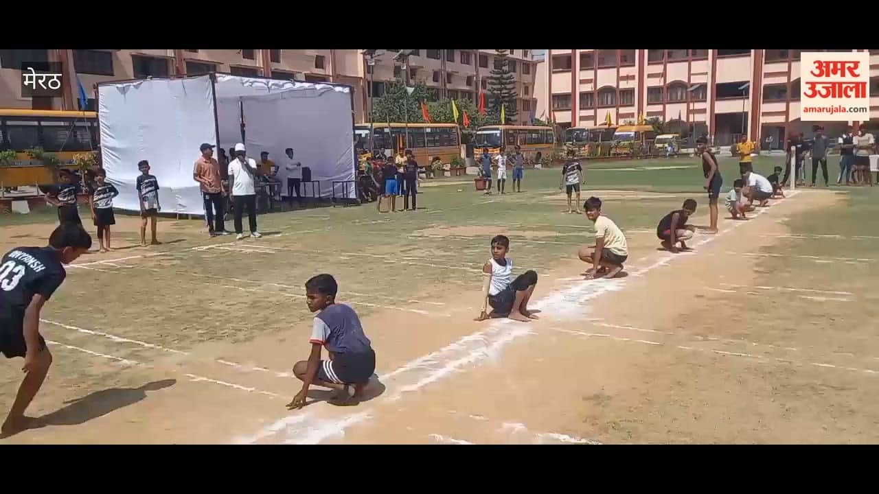 Meerut: Kho Kho competition at Baleram Brajbhushan Saraswati Shishu Mandir