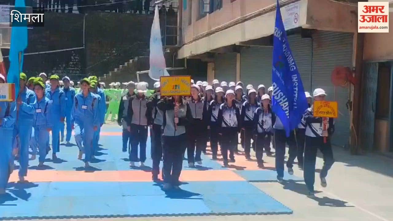 Shimla District-Level Girls' Sports Competition Kicks Off with a Bang at the Government Industrial Training Institute Chaura Maidan