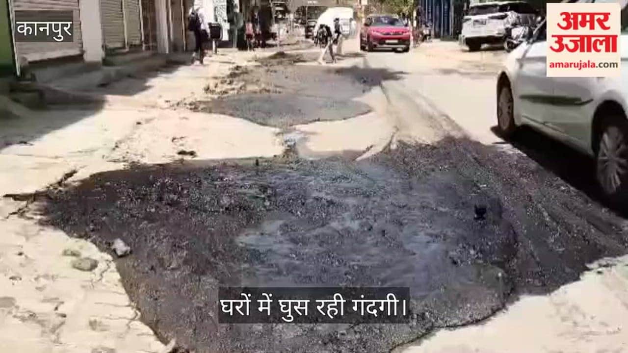 Kanpur Mere Tokenism in the Name of Sanitation in Krishna Nagar Waste Removed from Drains and Left on the Road