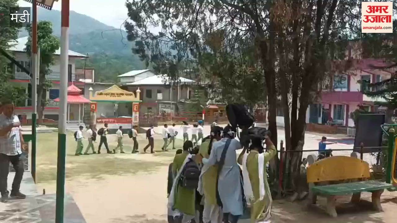 Mandi: Mock Drill on Disaster Management at Ladbhadol School; Students Learn Rescue Techniques