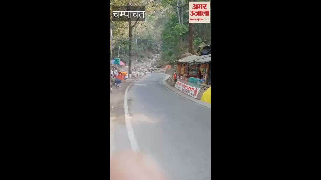 Elephant's arrival on Purnagiri road caused panic