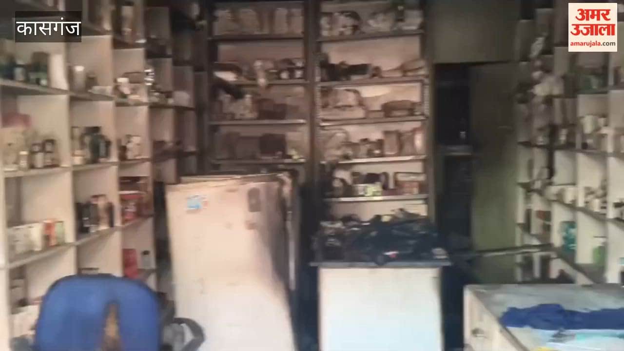 Medical Store Gutted in Fire Due to Short Circuit