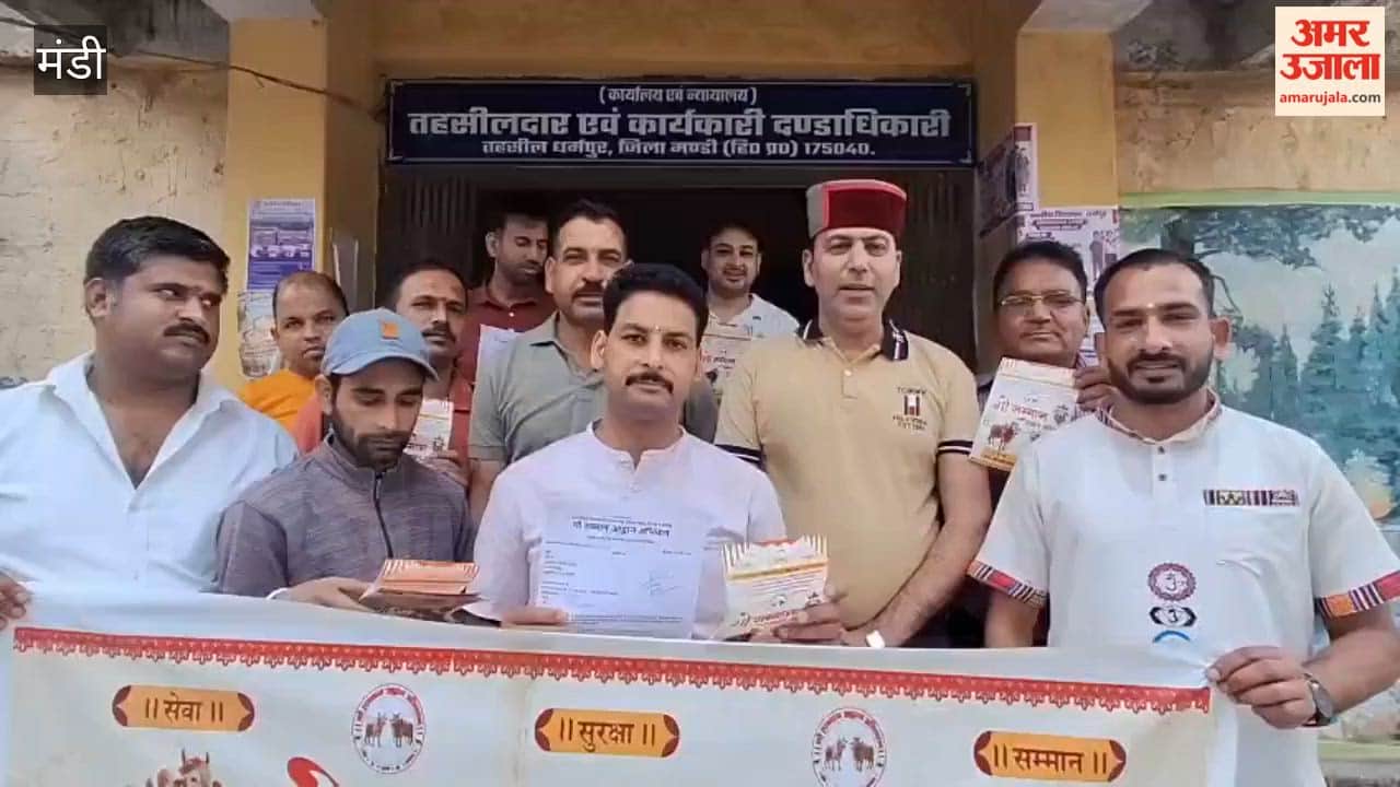 Mandi: Strong Demand Raised in Dharampur for Cow Protection; Calls Made for Enactment of Strict Laws