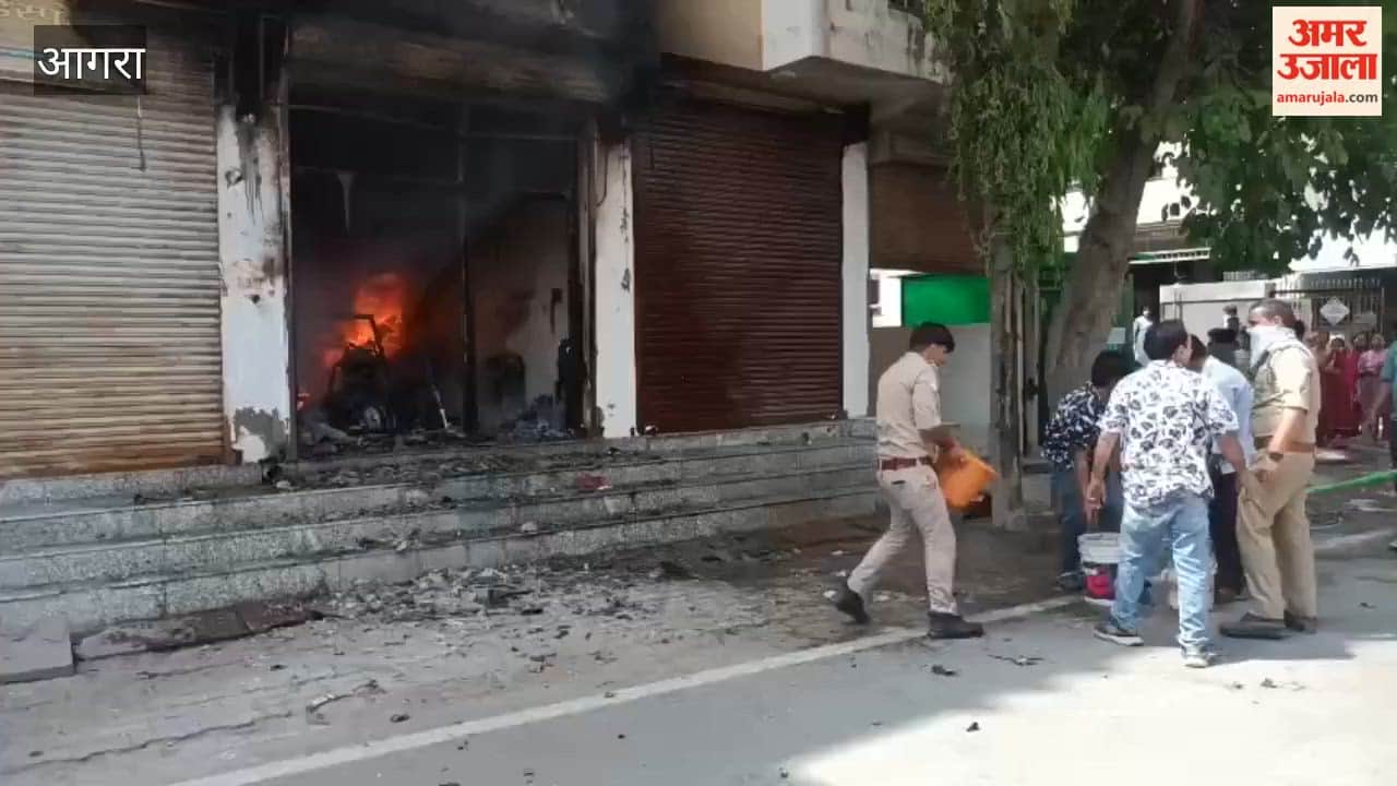 Massive Fire Breaks Out at E-Scooter Shop