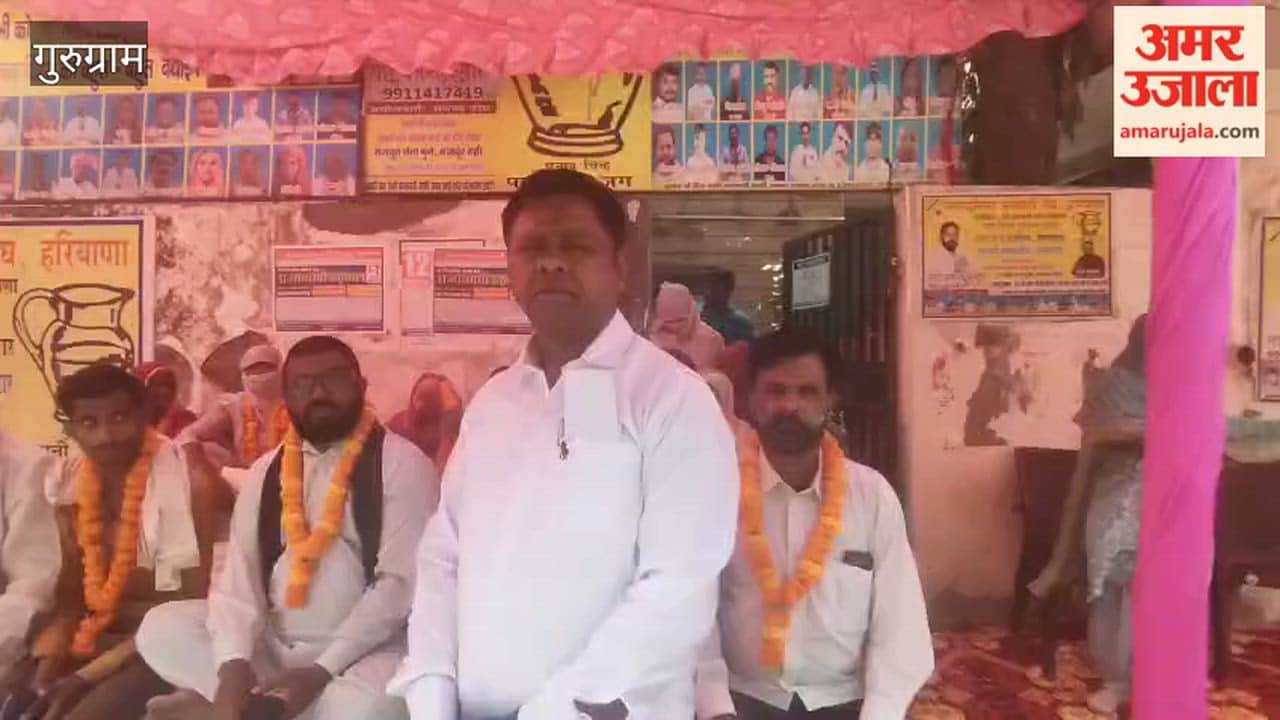 Municipal Employees Union members sitting on two-day hunger strike in Gurugram