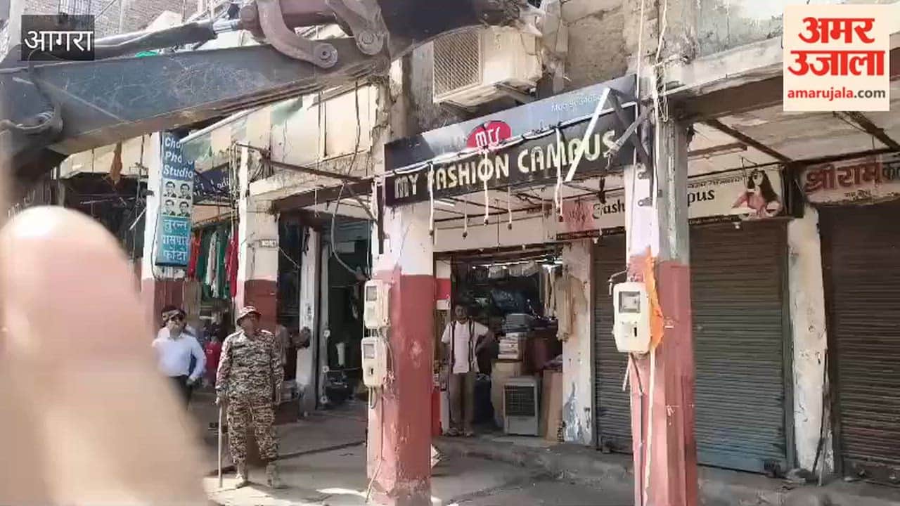 Encroachments Cleared as Bulldozers Roll Through Rajamandi Market