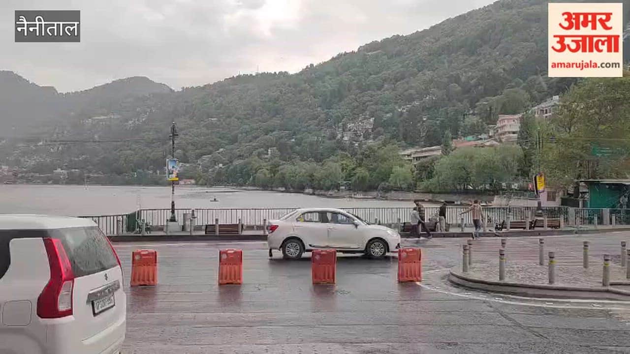 Rain in Nainital since morning