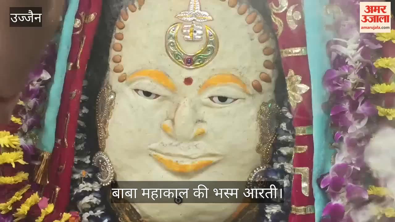 Mahakal Adorned with Mawa and Dry Fruits on Mohini Ekadashi, Offers Bhasma Darshan