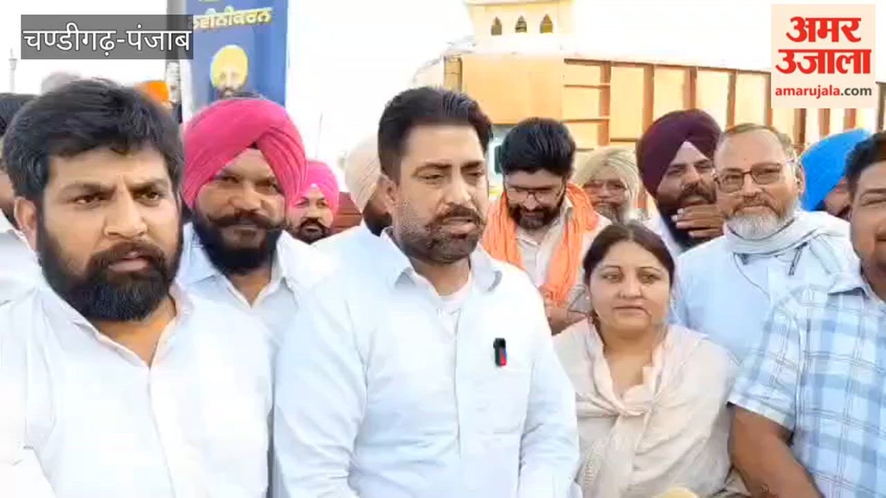 Effigies of MPs who quit the AAP to join the BJP were burnt in Zira.