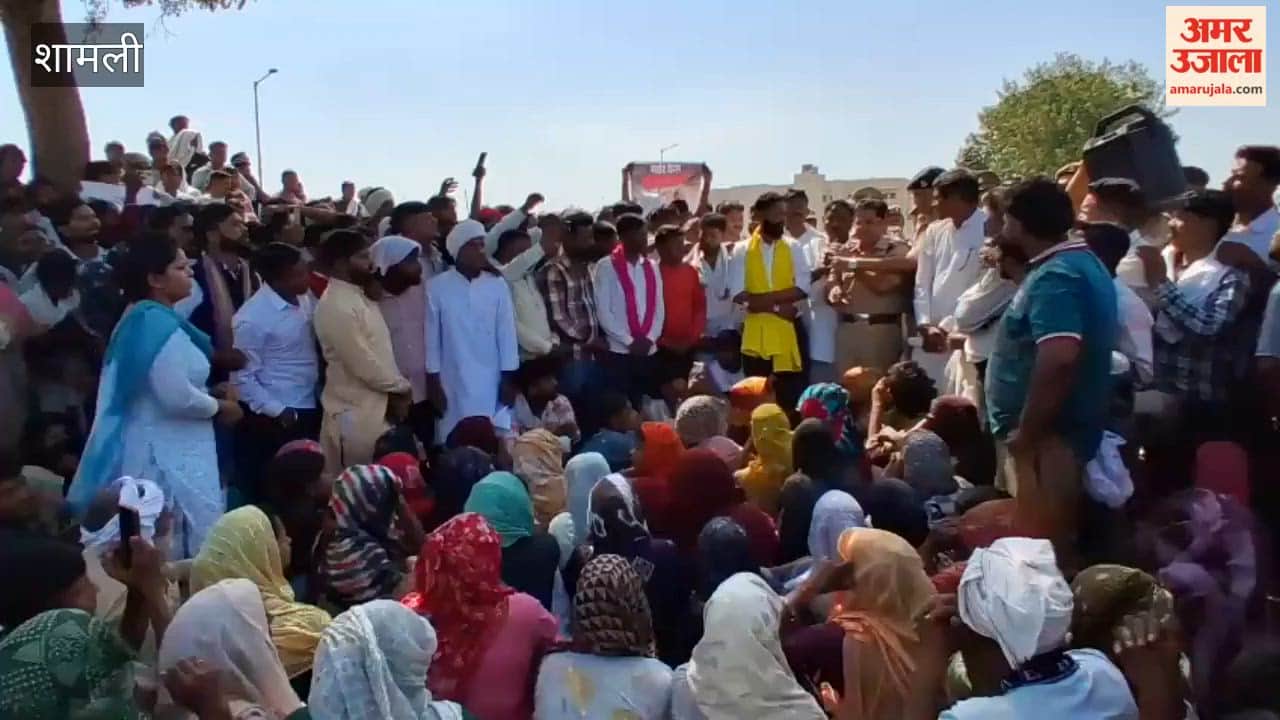 Shamli: Kashyap Community Protests at SP Office, Demands CBI Probe in Monu Murder Case