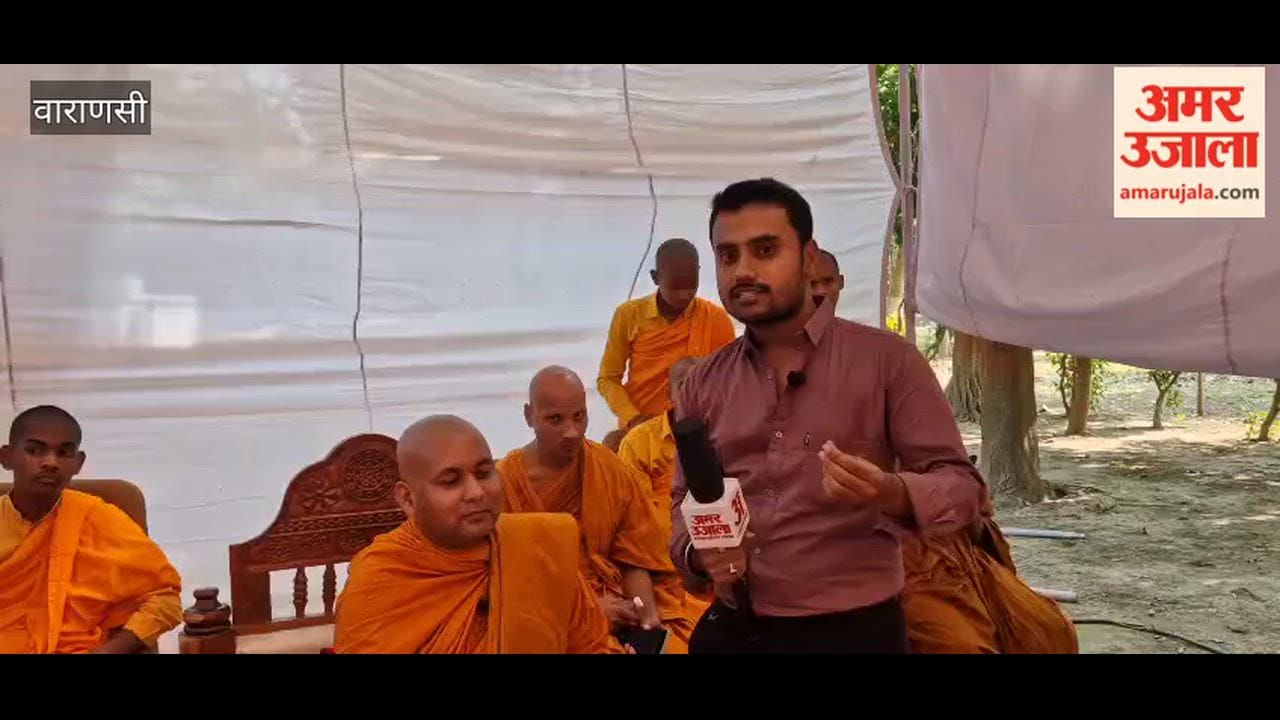 Devotees from 12 Countries and Eight States Arrive in Sarnath