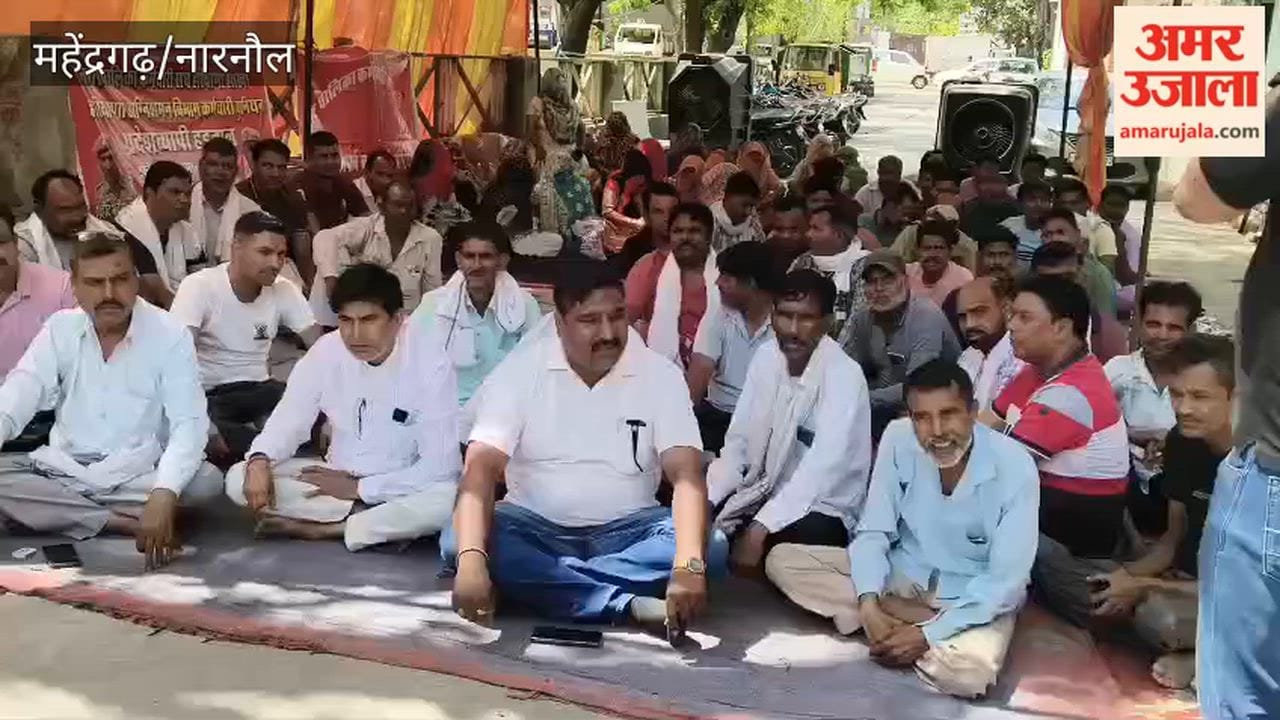 Municipal Employees in Narnaul Begin Work-Stoppage Strike