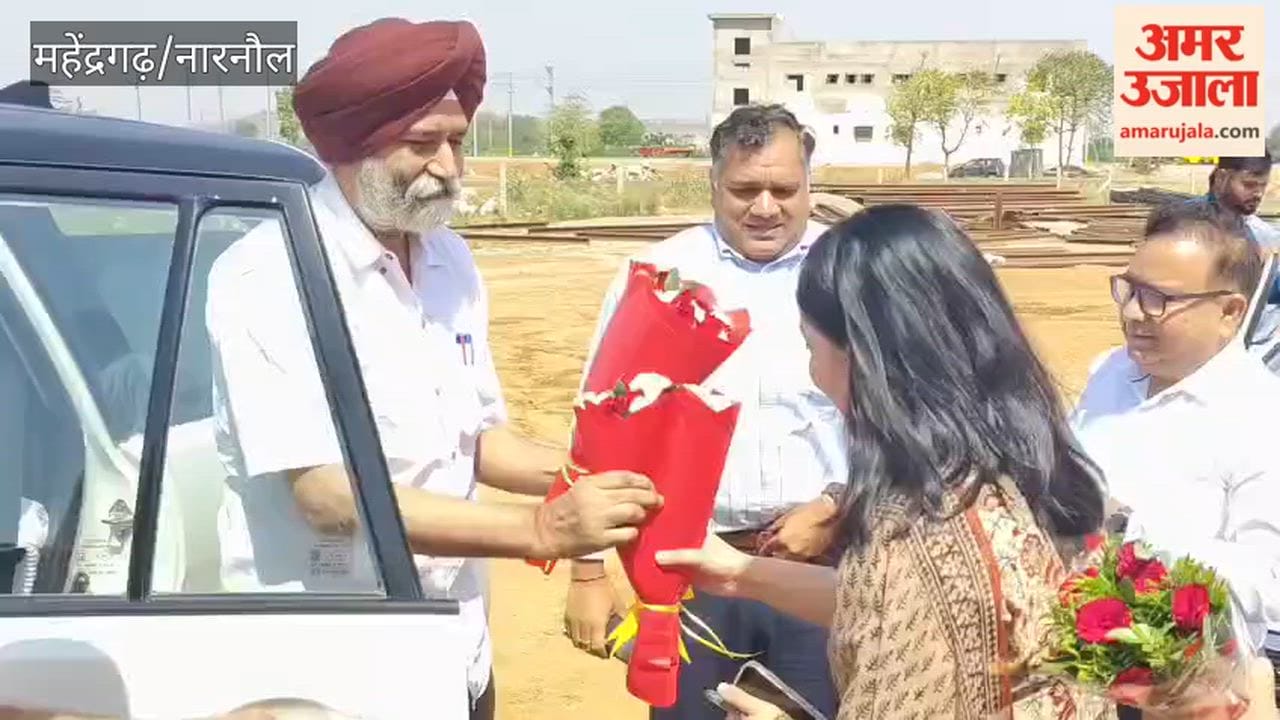 DPIIT Secretary Amardeep Singh Bhatia inspected the Integrated Multi-Modal Logistics Hub in Narnaul
