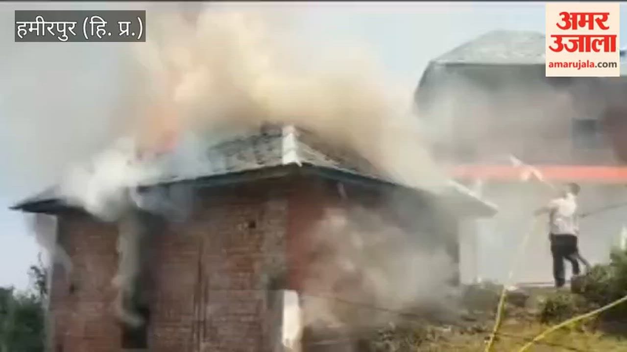 Hamirpur: Fire in Cattle Shed at Jhanikkar; Cow Dies