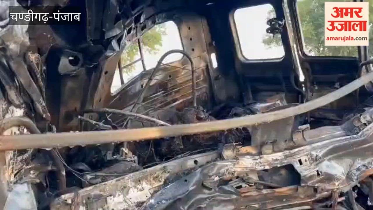 Two Trucks Collide on Ferozepur-Fazilka Road, Catch Fire; One Dead