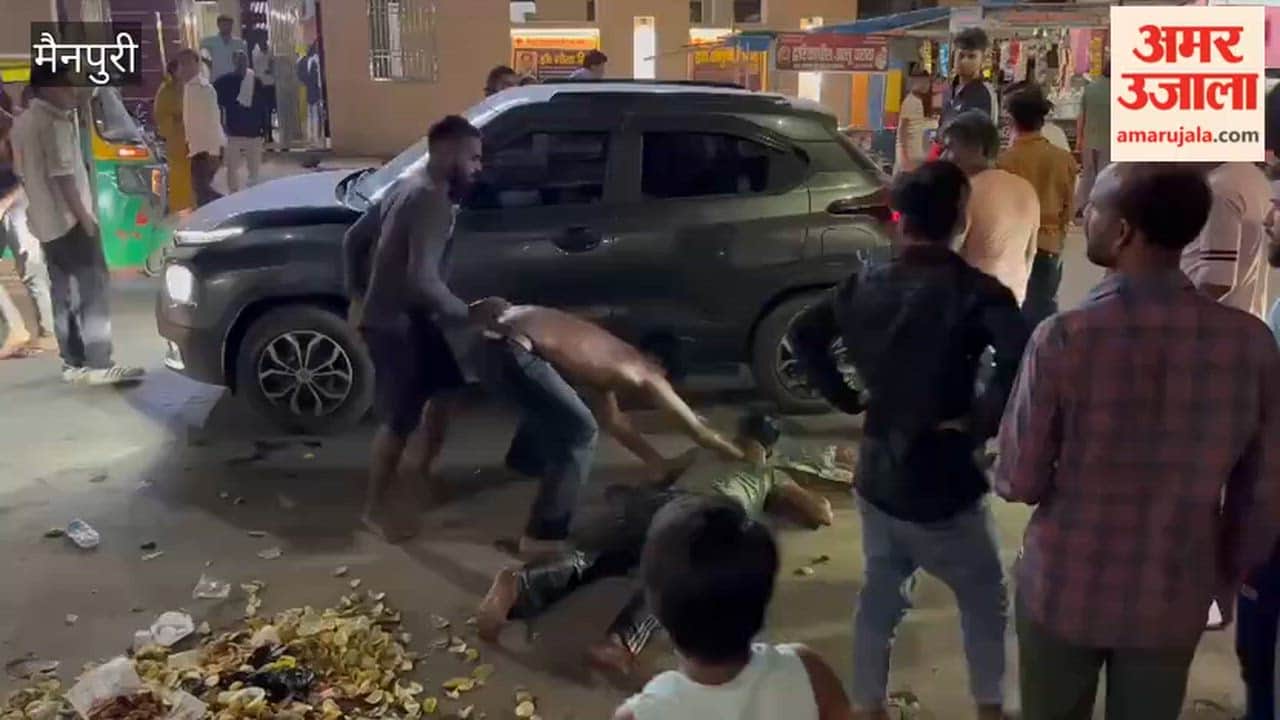 Brutal Assault on Youth in Middle of Road on Agra Road, Video Goes Viral