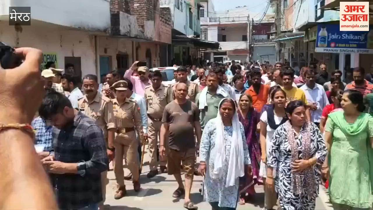 Meerut: Massive Uproar in Central Market; Self-Immolation Threat Issued, Housing Development Team Chased Away