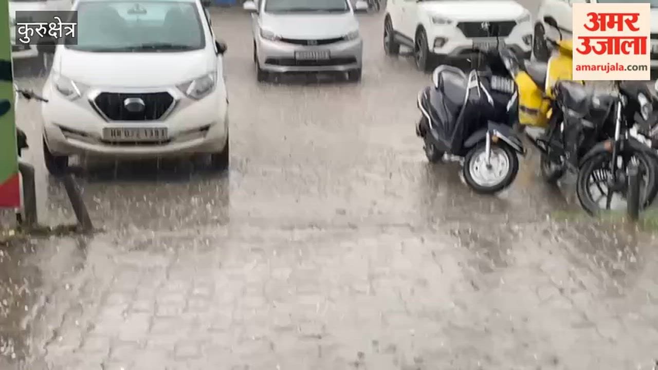 Heavy rain and hailstorm in Kurukshetra