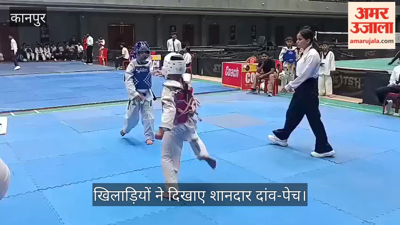 Kanpur UP Taekwondo Championship Organized at Vijendra Swarup Park TSH