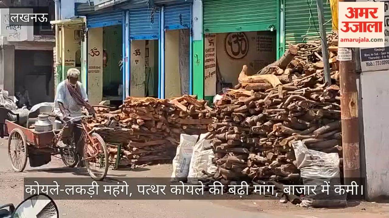 Video: कोयले-लकड़ी महंगे, पत्थर कोयले की बढ़ी मांग, बाजार में कमी