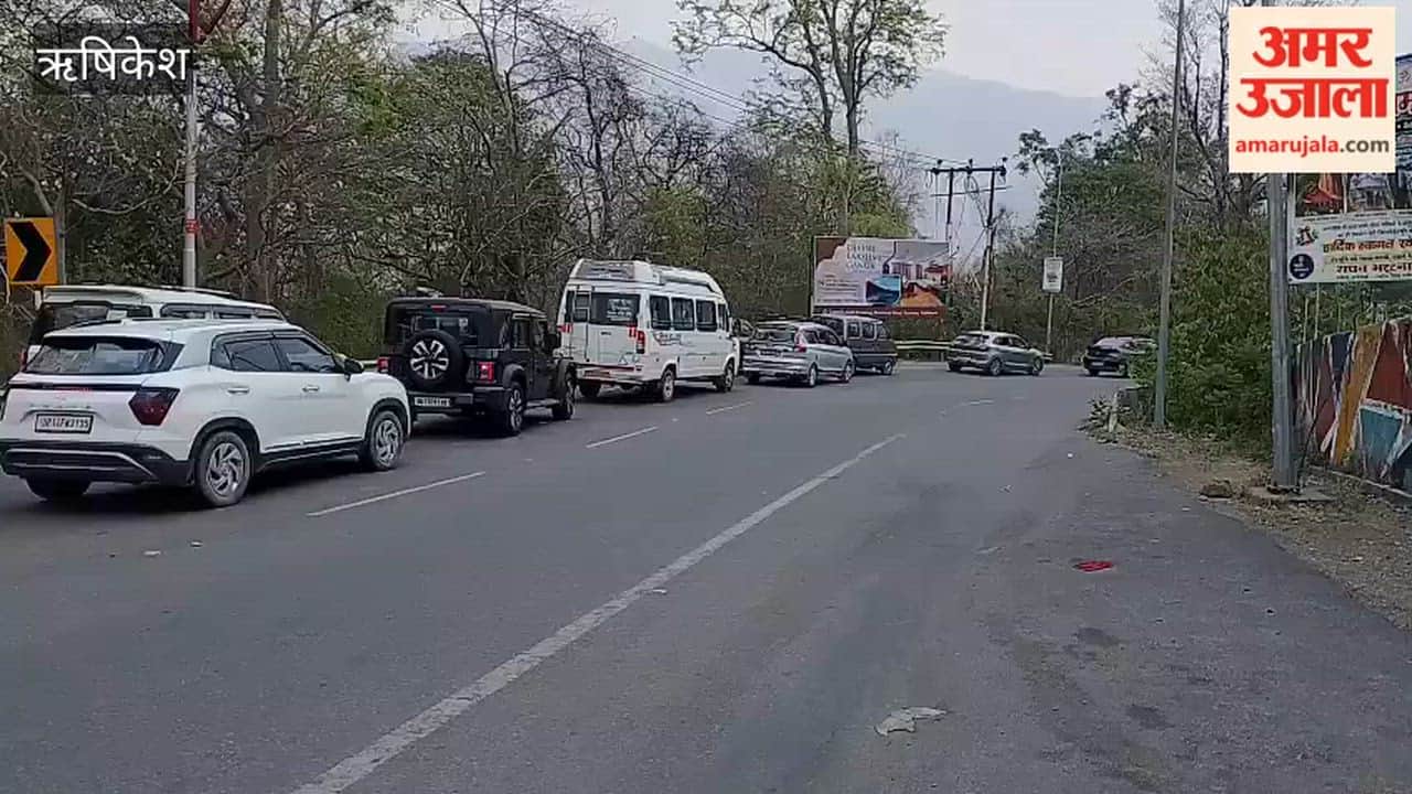 Weekend traffic pressure on Badrinath Highway and Bypass route, jams at many places