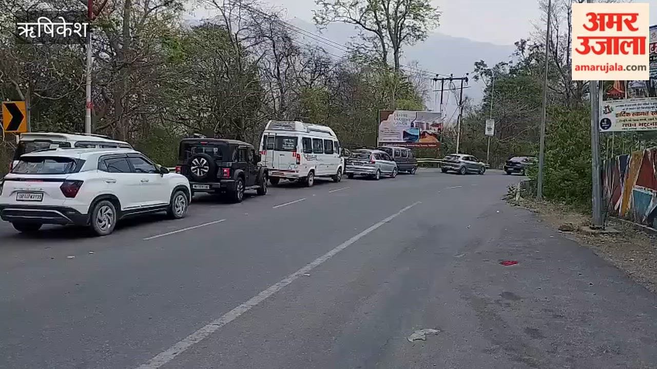 Weekend traffic pressure on Badrinath Highway and Bypass route, jams at many places