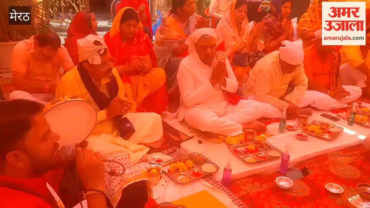 Pran Pratishtha Ceremony of Shri Trinetra Dham Temple Held at Da Grande Society on Delhi Road