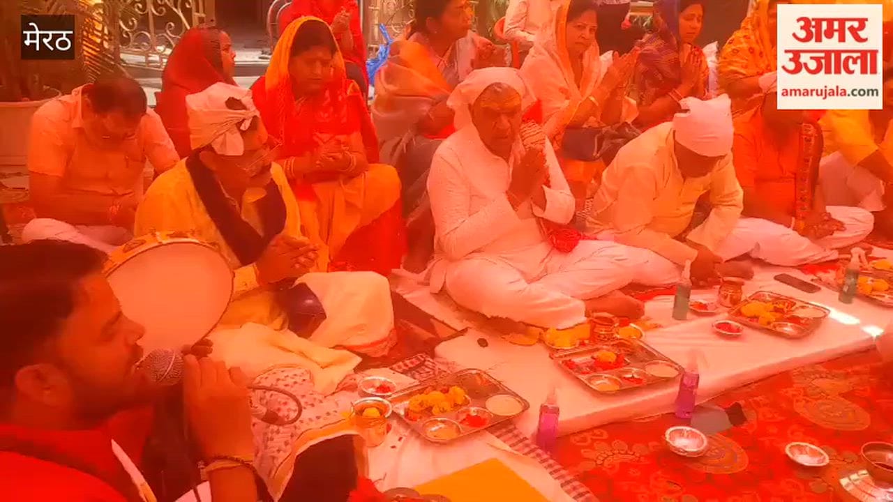 Pran Pratishtha Ceremony of Shri Trinetra Dham Temple Held at Da Grande Society on Delhi Road