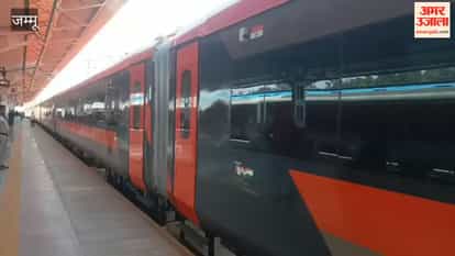 Jammu-Srinagar Vande India's first ride