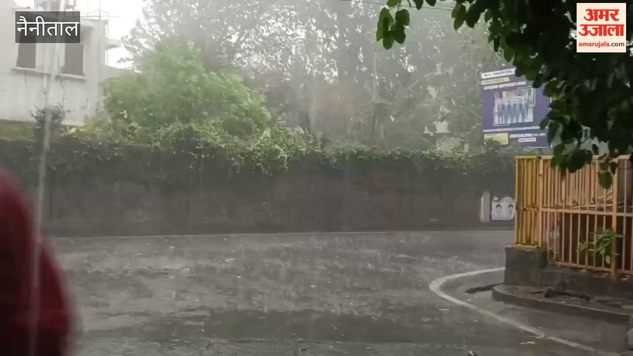 Heavy rain in Haldwani, normal life affected