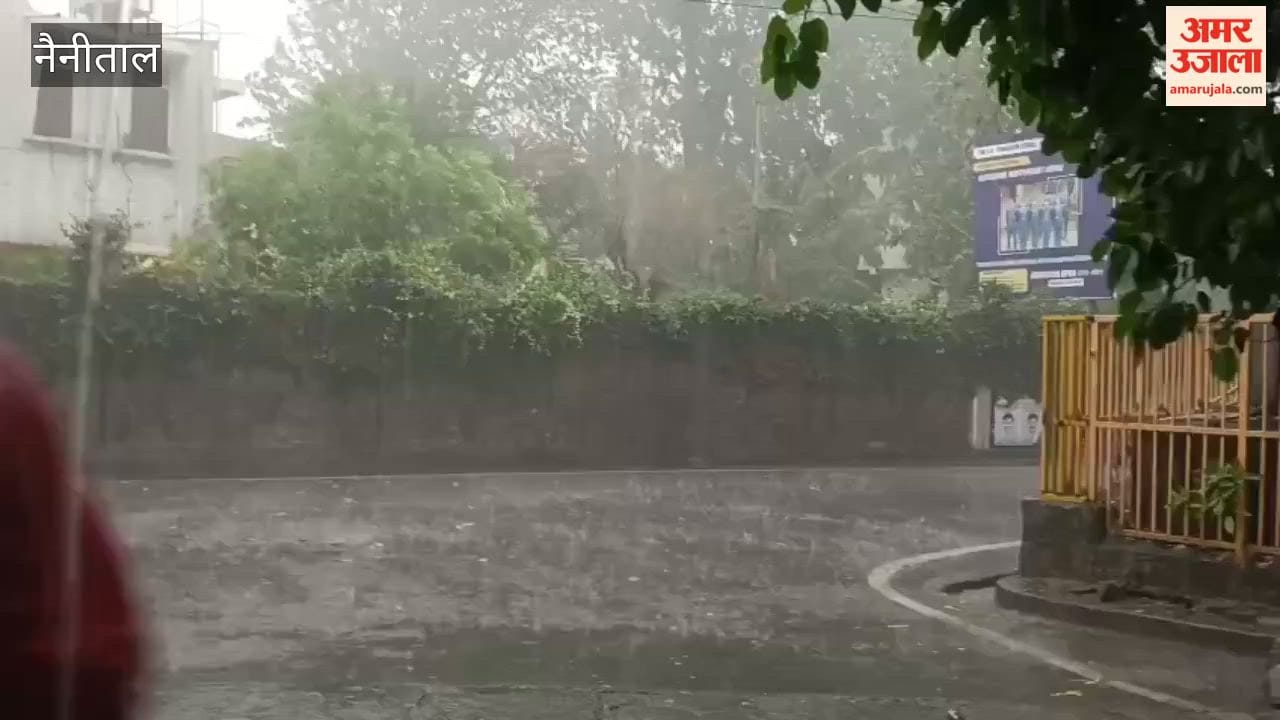 Heavy rain in Haldwani, normal life affected