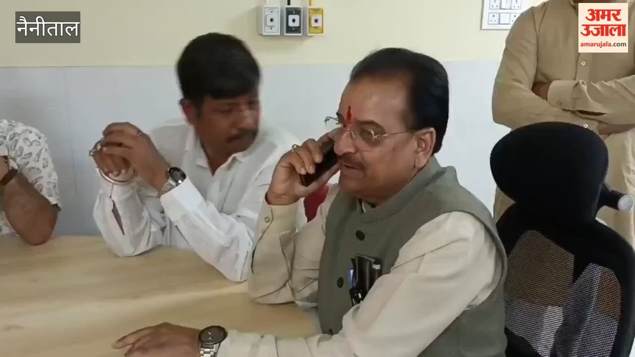 Ajay Bhatt inspected the newly constructed Cath Lev at Sushila Tiwari Hospital