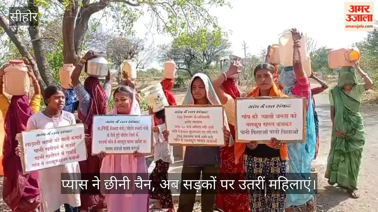 Sehore news: Water crisis sparks protest: Women hang effigy, spend welfare funds on survival needs