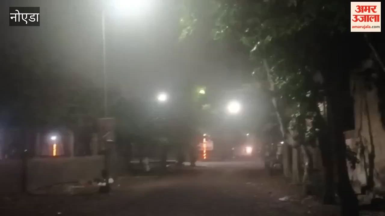 Rain accompanied by strong winds in Greater Noida