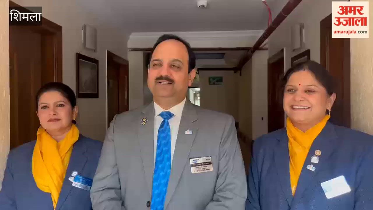 Shimla: District Governor Ravi Prakash Visits Shimla Hill Queens Rotary Club