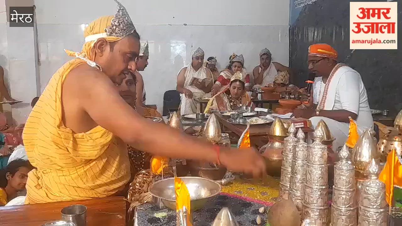 Meerut: Program organized in Jain temple of Veernagar