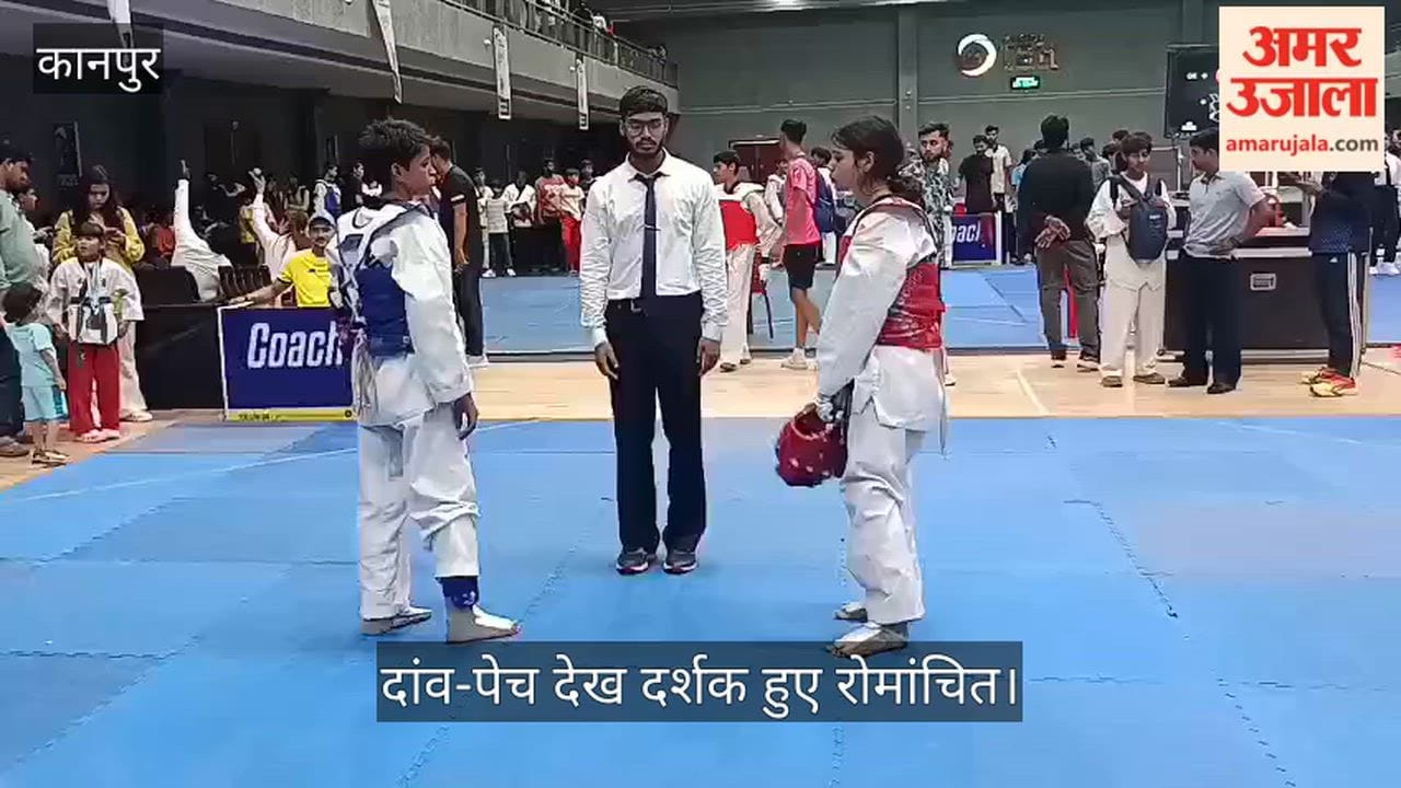 Kanpur UP Taekwondo Championship at TSH Athletes from Across the State Gather to Showcase Their Prowess