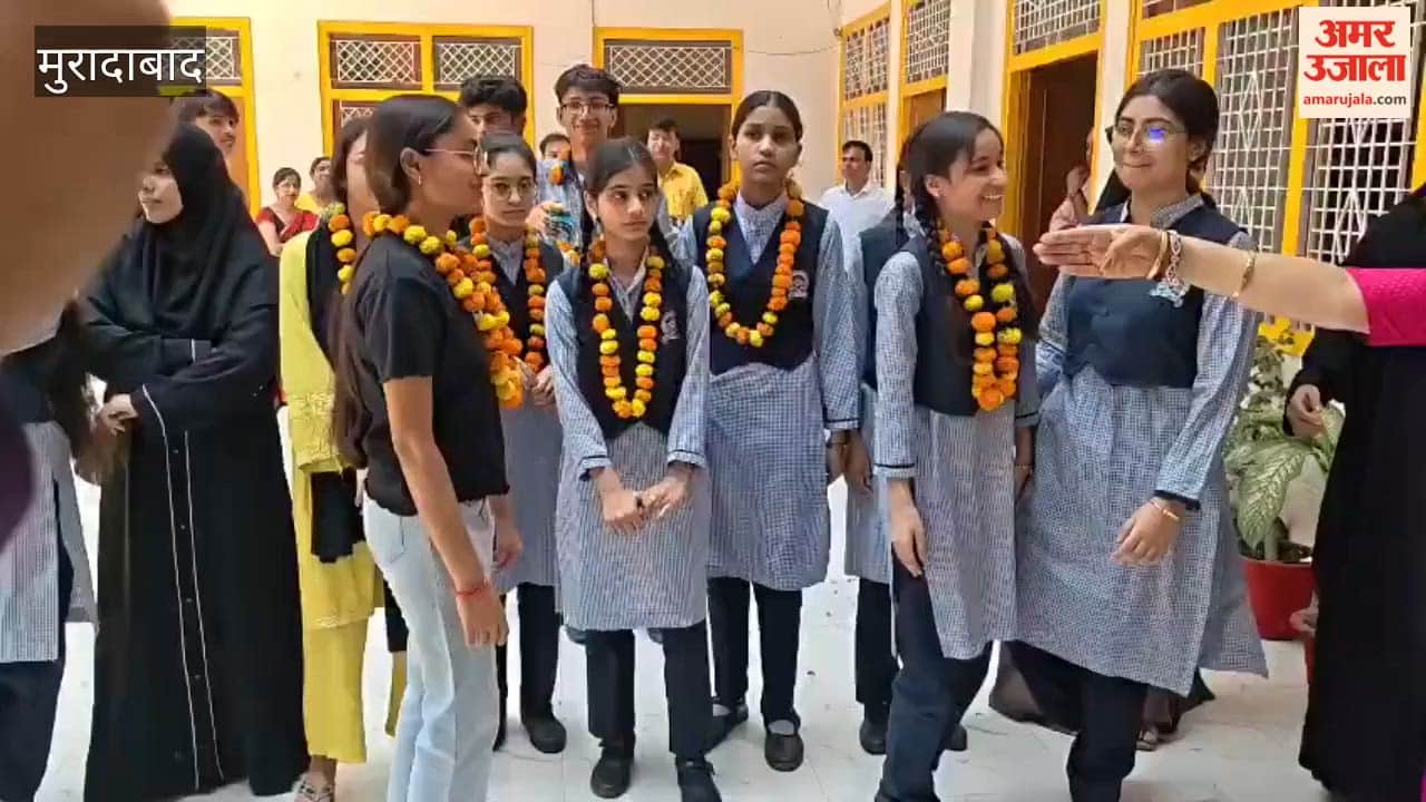 Celebration among students after successful exam results